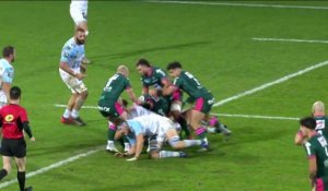 TOP 14 - Essai de Mathias COLOMBET (SP) - Section Paloise - Aviron Bayonnais - Saison 2022:2023