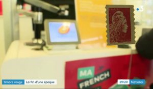 La Poste annonce la suppression du timbre rouge à partir du 1er janvier prochain - Il sera remplacé par une «e-Lettre» dématérialisée - VIDEO