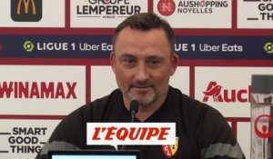 Haise : «A nous de trouver les solutions» - Foot - L1 - Lens