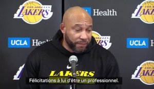 Lakers - Ham sur Westbrook : "Félicitations à lui d'être un professionnel"
