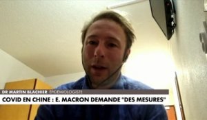 Martin Blachier : «On ne va pas bloquer la Chine. J’ai l’impression qu’il y a un phénomène Covid-19 centré sur la Chine, mais il n’y a pas de risques pour les Français»