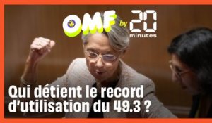 Elisabeth Borne détient-elle le record d'utilisation du 49.3 ?