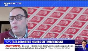 "Nous modernisons notre gamme courrier": Philippe Dorge, directeur général adjoint de La Poste, à propos de la fin du timbre rouge