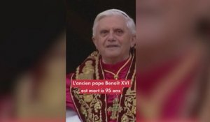 Le pape émérite Benoît XVI est mort à l'âge de 95 ans