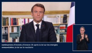 Emmanuel Macron : «La transition écologique est une bataille que nous devons gagner»