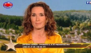 Jacques Legros : pourquoi il a dû présenter des  lors du JT de 13h de TF1