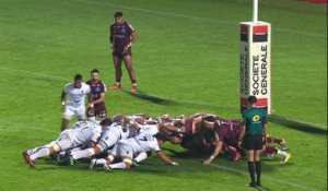 TOP 14 - Essai de Paul WILLEMSE (MHR) - Union Bordeaux-Bègles - Montpellier Hérault Rugby