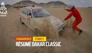 Résumé Dakar Classic  - Étape 2 - #Dakar2023