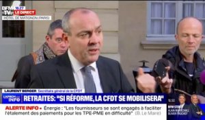 Laurent Berger (CFDT): "La réforme des retraites rendra le système plus injuste"