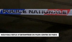 Nouveau refus d'obtempérer en plein centre de Paris