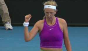 Adélaïde - Azarenka bat Zheng et poursuit l'aventure