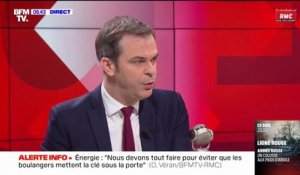 "L'État n'a pas vocation à prendre en charge tous les surcoûts liés à l'électricité", précise Olivier Véran
