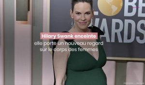 Hilary Swank enceinte : elle porte un nouveau regard sur le corps des femmes
