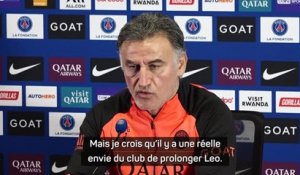 PSG - Galtier : "Il y a une réelle envie du club de prolonger Messi"