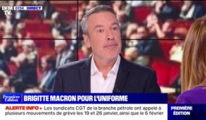 ÉDITO - Uniforme à l'école: un soutien "inattendu" de Brigitte Macron mais "aucune chance que ça passe"