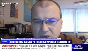 "Ce qu'on souhaite c'est le retrait de la réforme des retraites, et non pas se mettre en grève": la CGT pétrole s'explique sur BFMTV