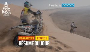 Le résumé de l'Étape 11 présenté par Aramco - #Dakar2023