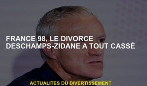 La France 98, le divorce deschamps-zidane a tout brisé