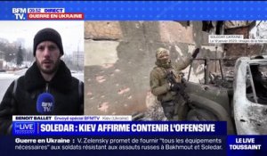 L'armée ukrainienne assure contenir l'offensive russe à Soledar