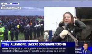 Mine de charbon à Lützerbath, en Allemagne: "Berlin doit rendre des comptes!", affirme Greta Thunberg