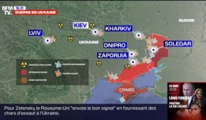 Guerre en Ukraine: une bataille féroce fait rage à Soledar