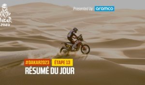 Le résumé de l'Étape 13 présenté par Aramco - #Dakar2023