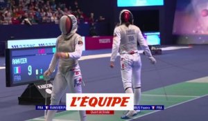 La Française Thibus en demi-finales du Challenge International de Paris - Escrime - CM (F)