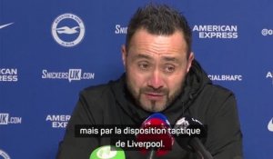 20e j. - De Zerbi "pas surpris" par la victoire contre Liverpool