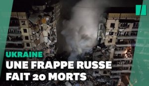 Guerre en Ukraine: une frappe russe sur un immeuble fait au moins 20 morts