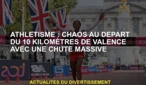 Athlétisme: chaos au début des 10 kilomètres de valence avec une chute massive