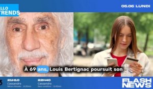 Louis Bertignac évoque ses souvenirs d'enfance en fouillant dans une boîte : l'interview exclusive avec Laurent Delahousse.