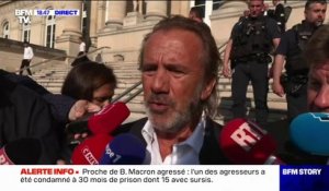 Agression de Jean-Baptiste Trogneux: Le père du petit-neveu de Brigitte Macron espère que "plus aucun amalgame ne soit fait sur [leur] nom de famille"