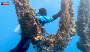 Santorin : le défi invisible du nettoyage des fonds marins