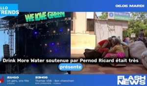 Pernod Ricard propose de l'eau gratuite aux festivaliers de We Love Green !