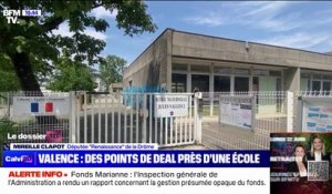 Points de deal près d'une école à Valence: Mireille Clapot (députée "Renaissance" de la Drôme) constate "une violence qui monte" depuis plusieurs semaines dans la ville