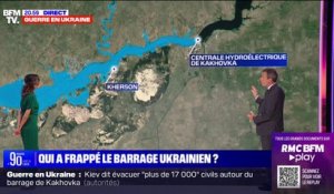 Guerre en Ukraine: qui a frappé le barrage ukrainien de Kakhovka?