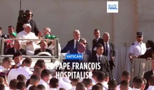 Le pape va être opéré mercredi pour un risque d'occlusion intestinale (Vatican)