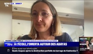   Abayas à l'école: "Depuis l'assassinat de Samuel Paty, les enseignants sont plus frileux d'aborder le sujet ", affirme Marie-Laure Tirelle (UNSA)