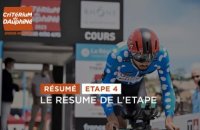 Résumé - Étape 4 - #Dauphiné 2023