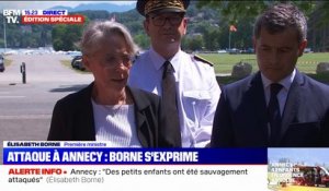 Élisabeth Borne sur l'attaque au couteau à Annecy: "Le suspect n'est connu d'aucun service de renseignement européen"
