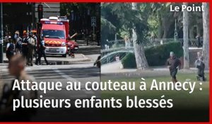 Attaque au couteau à Annecy : 2 enfants en urgence absolue, la piste terroriste pas privilégiée