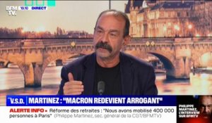 Philippe Martinez (CGT): "Quand tous les syndicats sont contre la réforme des retraites, il y a des antennes qui doivent se réveiller"