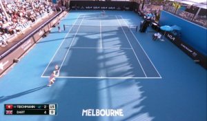 Teichmann - Dart - Les temps forts du match - Open d'Australie