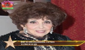 Mort de Gina Lollobrigida, l'actrice  à l'âge de 95 ans