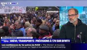 Bertrand Dumont (CGT RATP) sur les retraites: "On a bien senti qu'on était la locomotive des mobilisations"