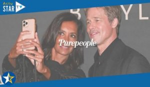 Karine Le Marchand sexy face Brad Pitt et sous son charme : la vérité derrière leur improbable selfi