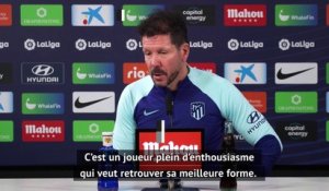 Diego Simeone : "Retrouver le Depay de Lyon"