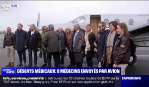 Pour pallier à un désert médical, 8 médecins dijonnais sont envoyés à Nevers par avion