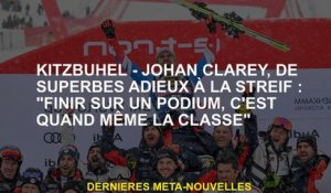 Kitzbühel - Johan Clarey, superbes adieux à Streif: "Finissez sur un podium, c'est toujours classe"