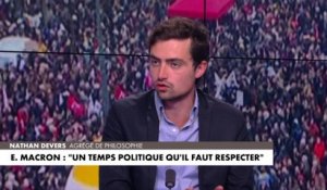 Nathan Devers : «Le problème avec Emmanuel Macron, c’est qu’il y a un décalage entre les propos et son action»